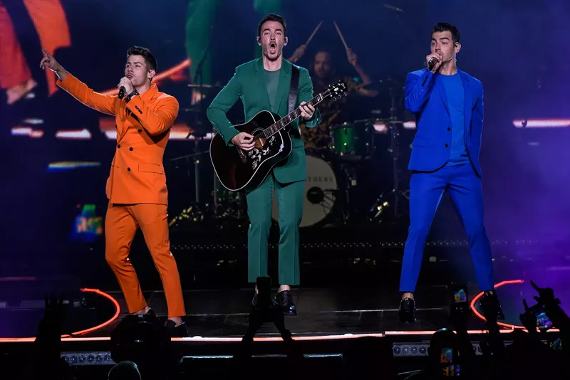 Image: The Jonas Brothers are coming back home to Dallas Friday night.