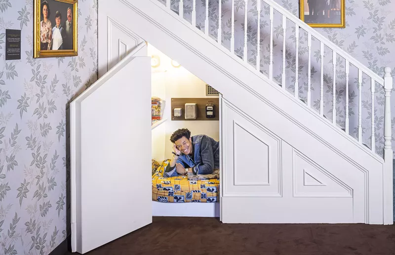 Image: Relive Harry’s humble beginnings in the iconic cupboard under the stairs.
