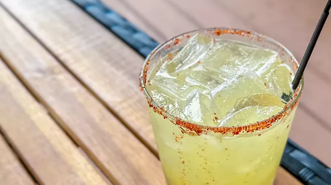 margarita on a table.