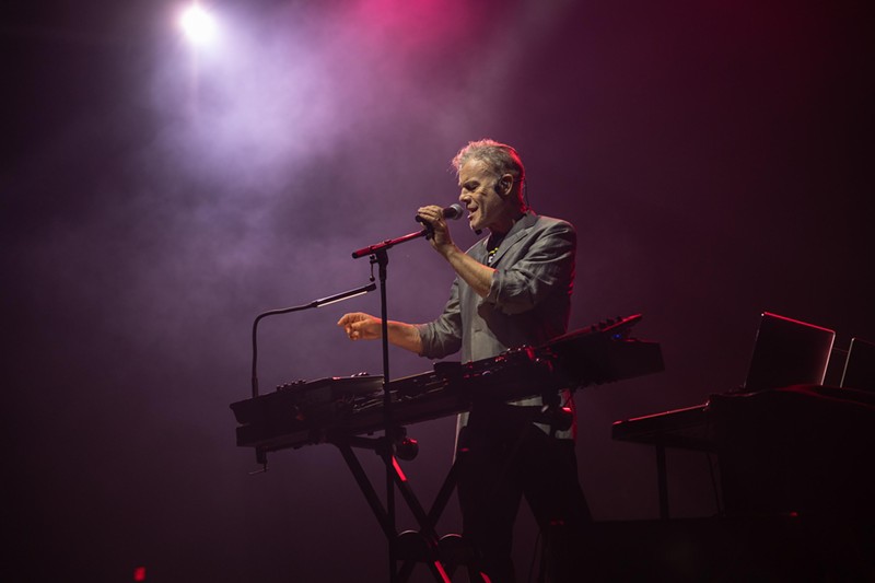 Thomas Dolby headlined the Totally Tubular Fest Tuesday Night.