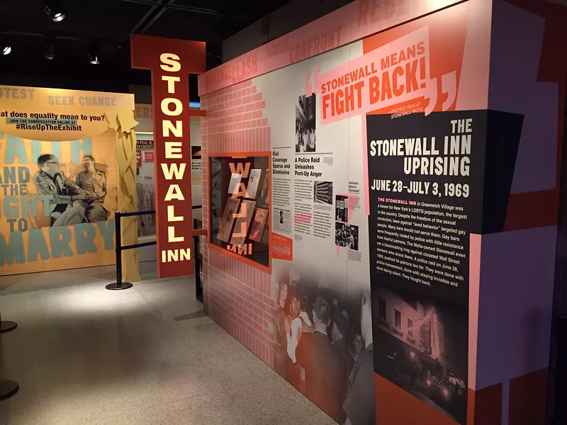 Image: The Dallas Holocaust and Human Rights Museum's new exhibition Rise Up examines the history of LGBTQ rights in America.