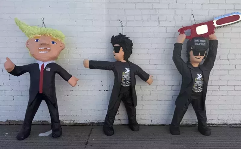Image: A Dallas Party Supply Store Offers ICE Agent Piñatas