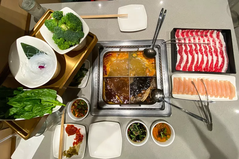 Image: Haidilao gives you a myriad of choices when it comes to your hot pot meal experience
