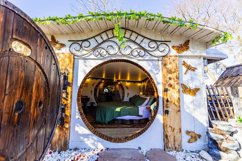 Image: You don't have to go to New Zealand, or Hobbiton, to stay at a hobbit house.