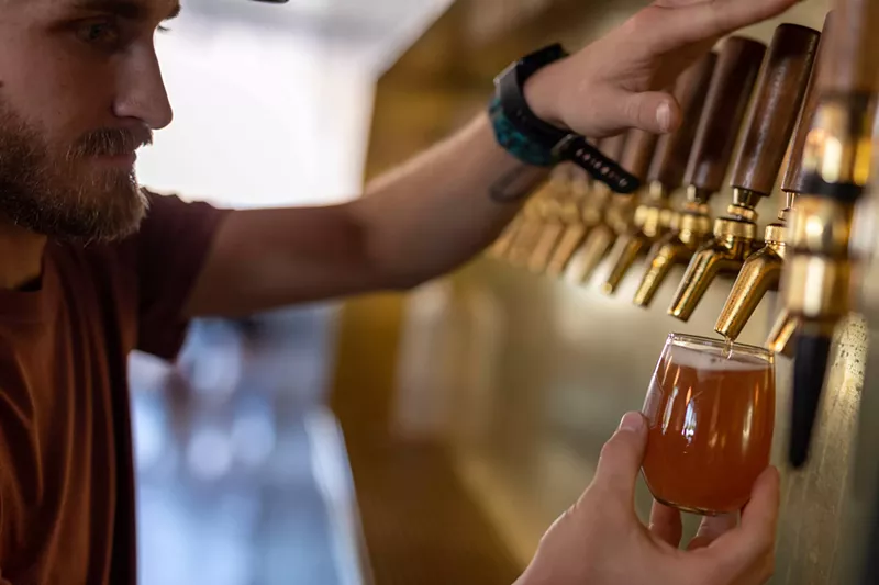 Image: Manhattan Project Beer Company is a favorite of millennials.