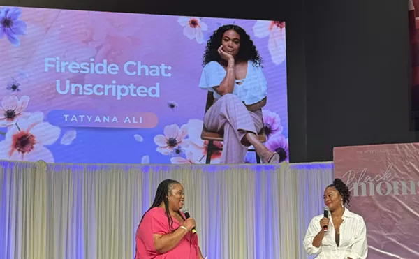 Image: Actress Tatyana Ali Joins Dallas Activists At Second Black Moms Fair