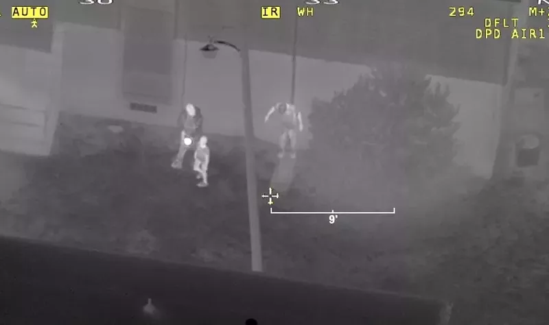 Image: Amidst an FBI probe into its data protection practices, a trove of police helicopter footage leaks online.