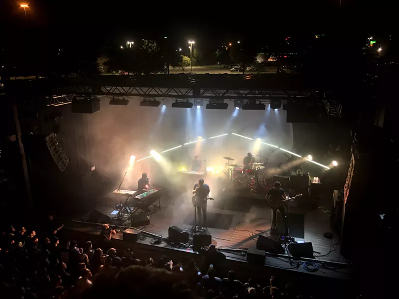 Image: The Manchester Orchestra performed one of the first sets at Amplified, a new music venue located in the former home of the Gas Monkey Garage Bar & Grill.