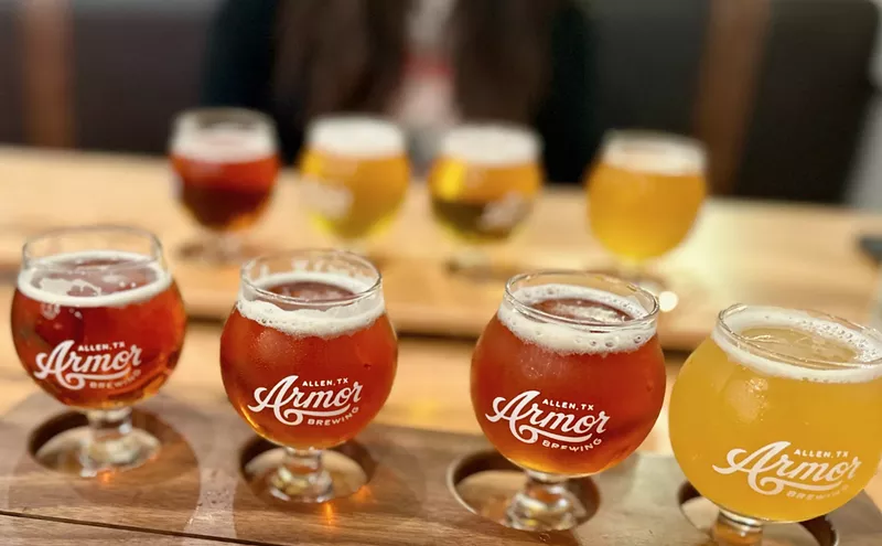 Image: Armor Brewing in Allen: a Charming Space with Solid Beer and Great Bites