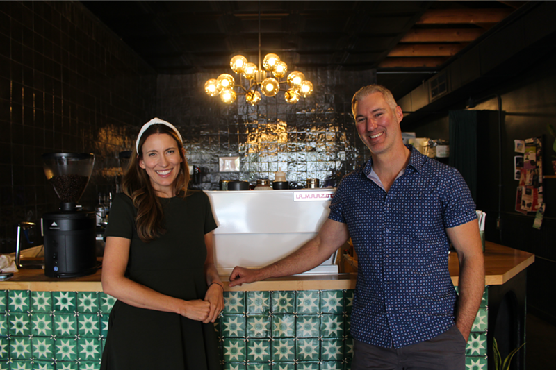 Image: Meet Allison Macalik and Russell Tibbits, the new owners of B-Side Coffee.