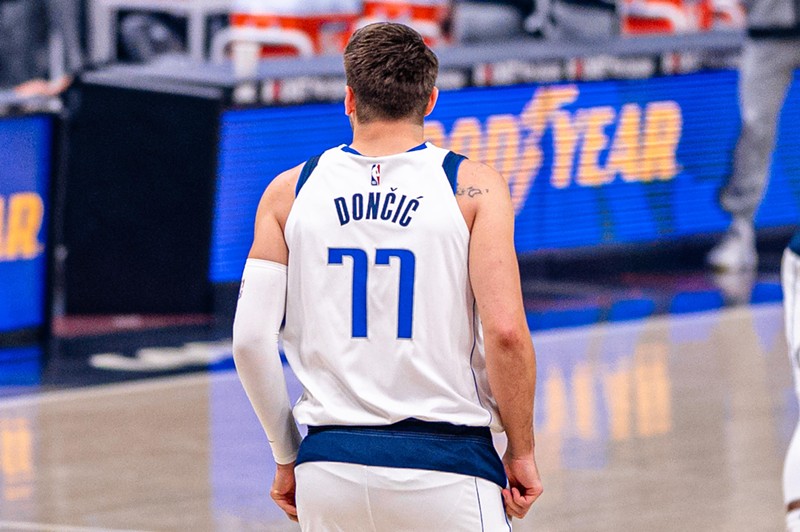 Some Dallas restaurants may have mixed feelings about Luka Doncic sinking a bunch of threes on Monday night for Game 5.