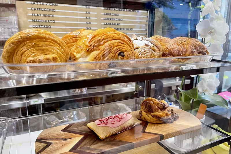 Image: Be Kinder Coffee doubles as a non-profit serving coffee, tea, breakfast and lunch alongside its gorgeous pastry case.