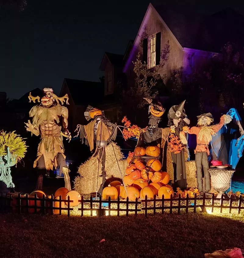Image: This Halloween décor is the brainchild of an interior designer, so you can imagine the rest.