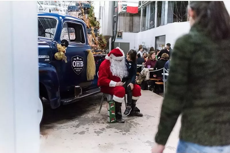Image: Brews, caroling and Santa will be at Oak Highlands Brewery this weekend.
