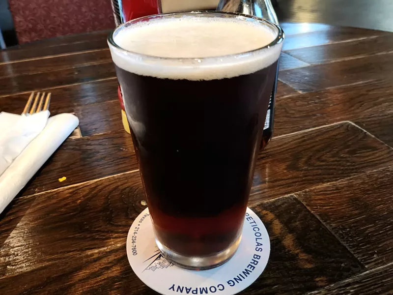 Image: Dark beers in dark Dallas bars to watch soccer.