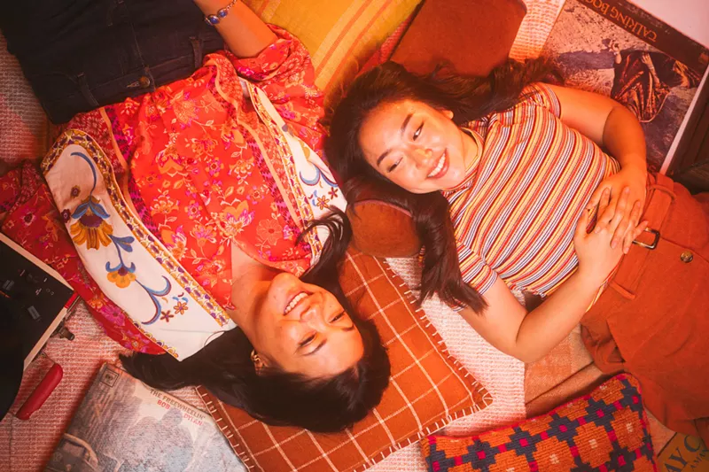 Image: Olivia de Guzman and Tara Park star in The Heart Sellers.