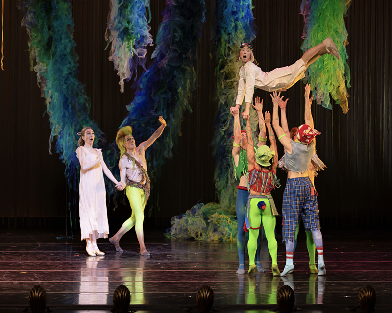 Image: Texas Ballet Theater's Peter Pan, featuring Artists of Nevada Ballet Theatre.