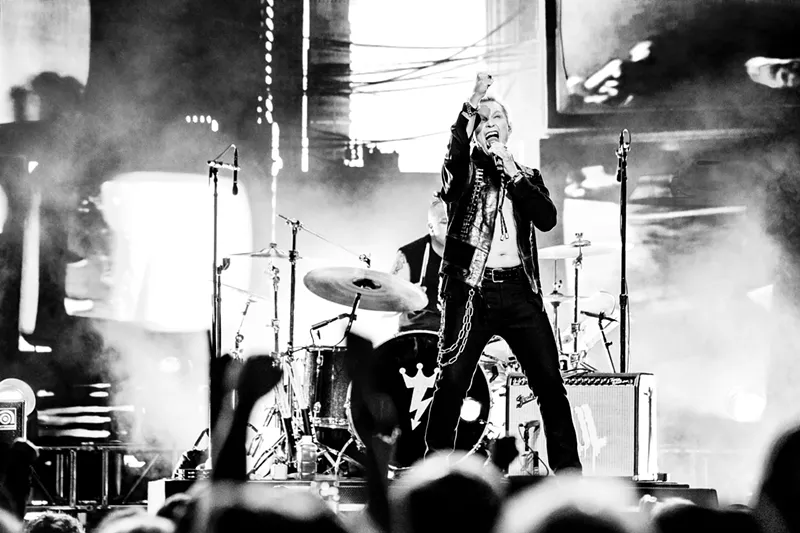 Image: Man performing