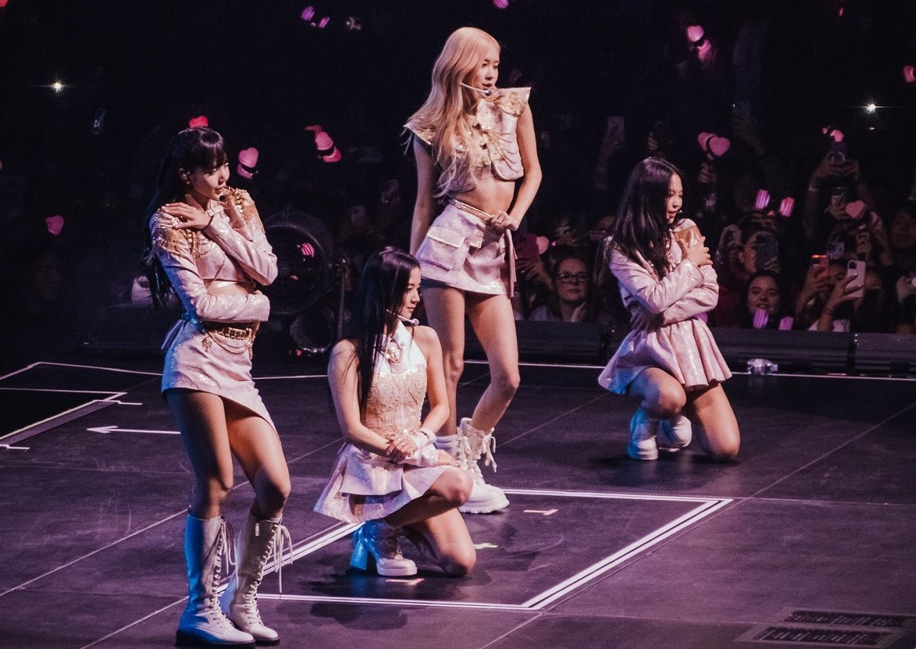 Lisa, Jisoo, Rosé and Jennie's outfit game was on point.