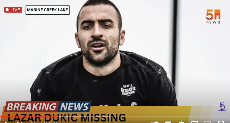 Lazar Dukic from Serbia dies during the CrossFit Games in Fort Worth on Thursday