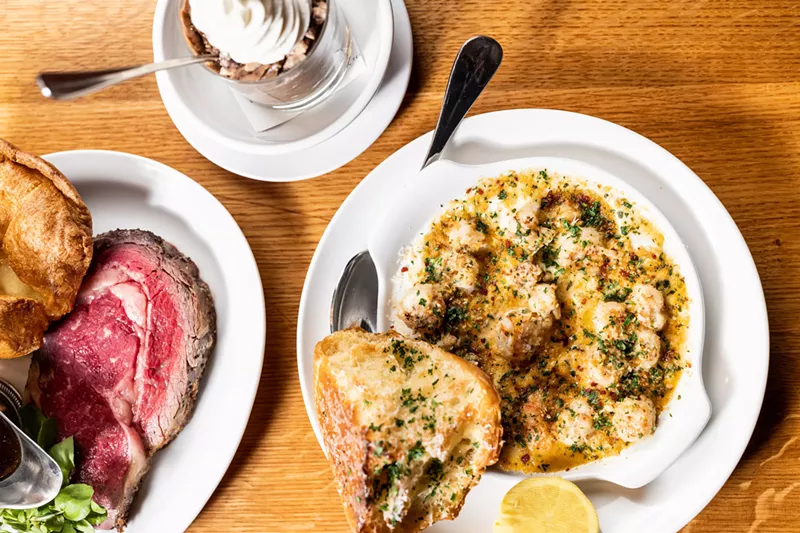 Image: Brass Ram is an opulent take on the prime rib steakhouse.