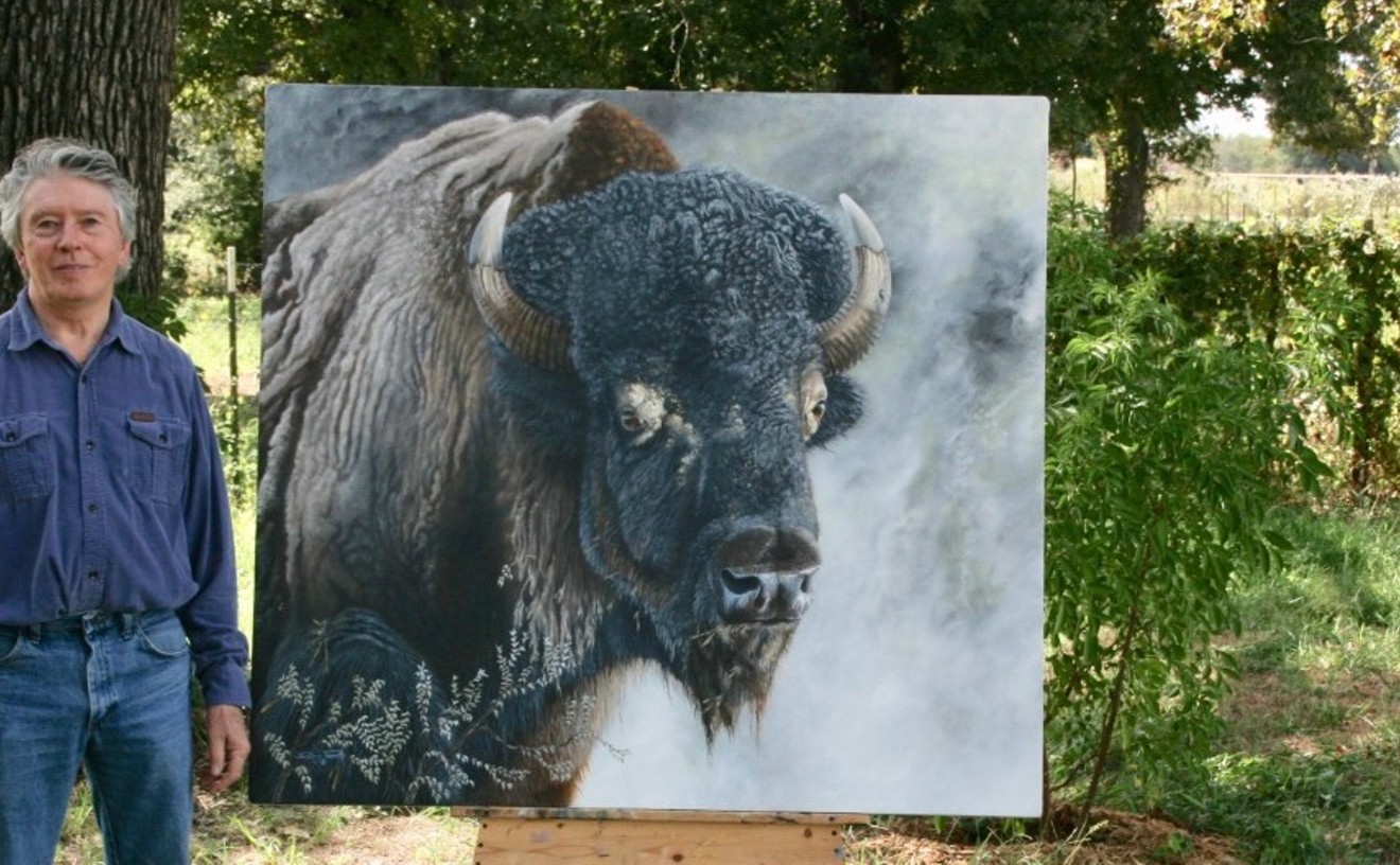 British-Born David Prescott Settled in North Texas To Paint and Rescue Wild Life