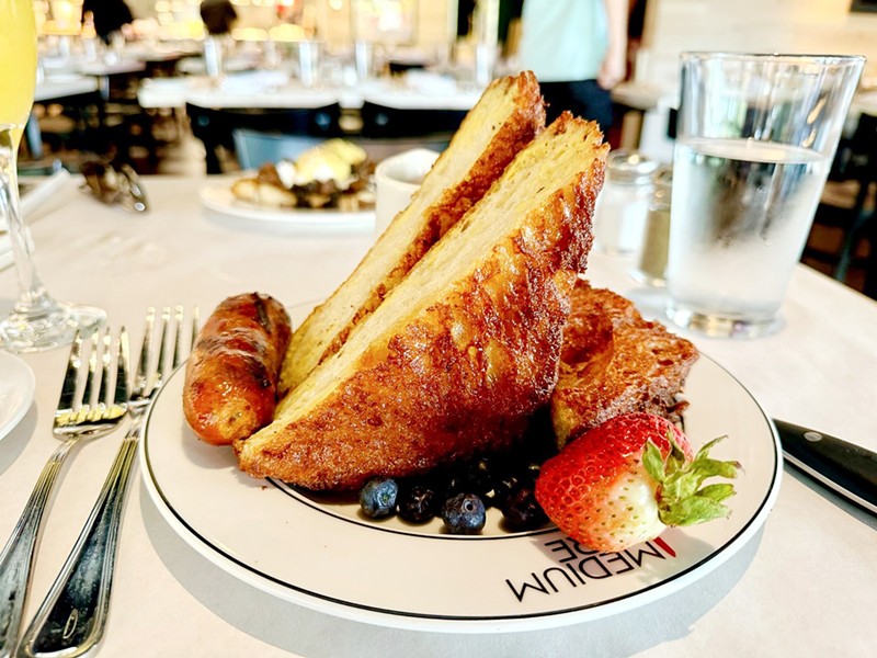 French toast we'll be dreaming about for a while.
