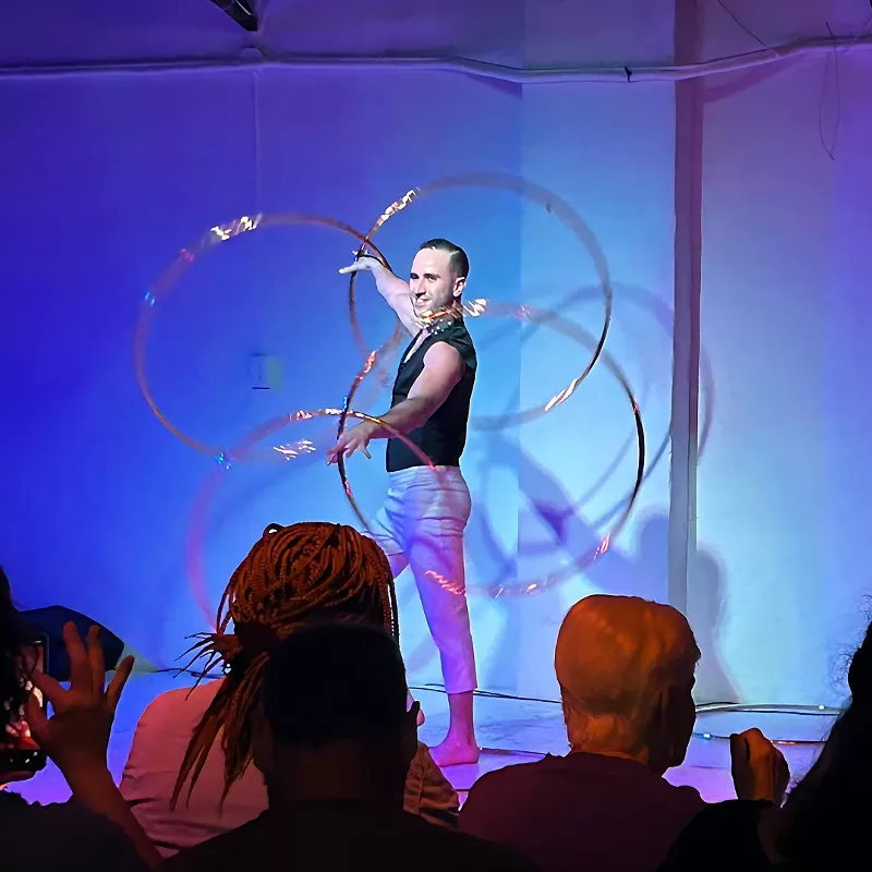 Image: You can catch the 258 Deaf Variety Show two more times next month.