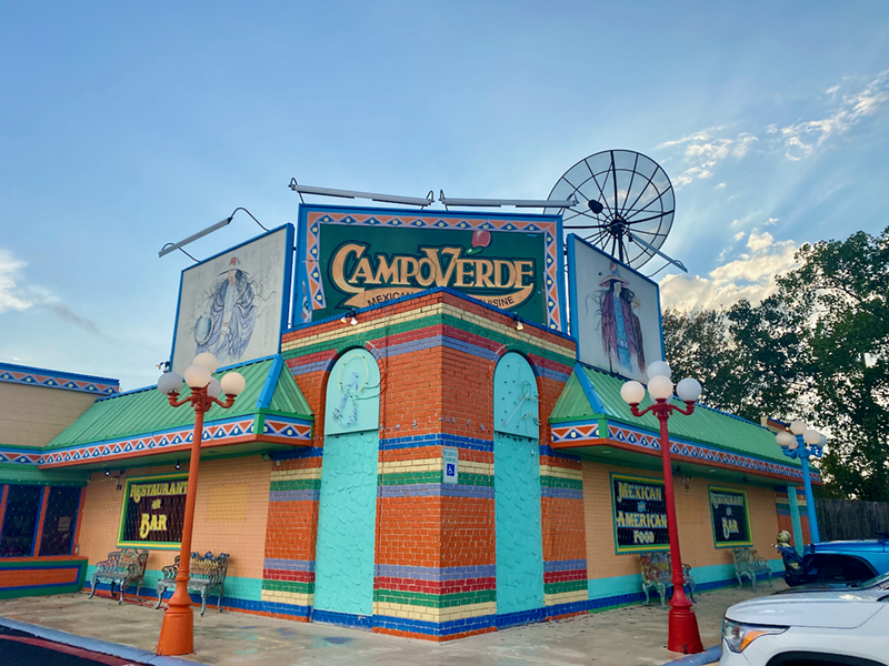 Image: With millions of tiny twinkling lights, Campo Verde was a holiday destination for families.