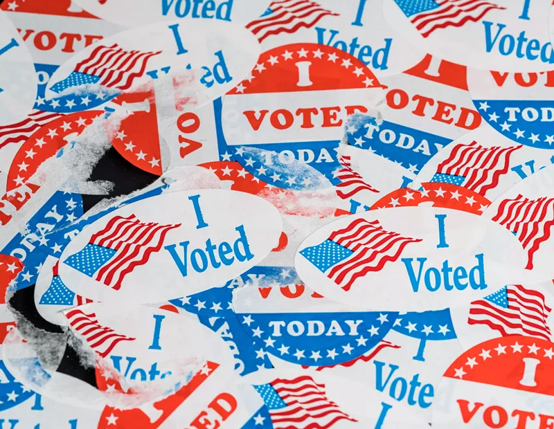 Image: I voted sticker