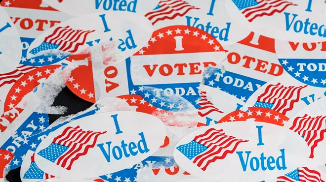 I voted sticker