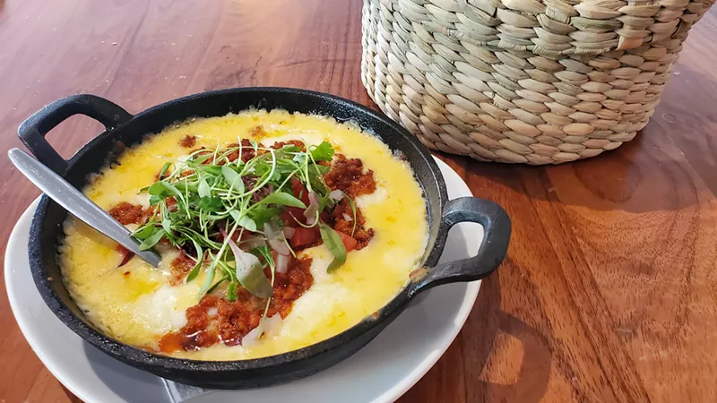 Image: Queso fundido at Cielito Mexican Flavors.