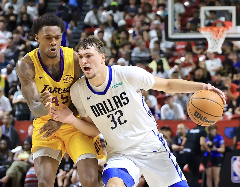 Image: Cooper Flagg and Bronny James