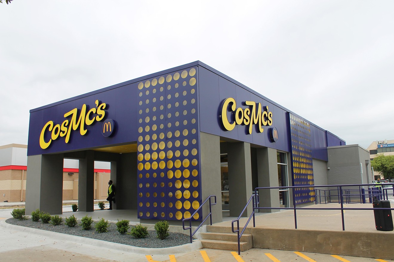 CosMc's has opened in Dallas, only the second location in the entire universe.