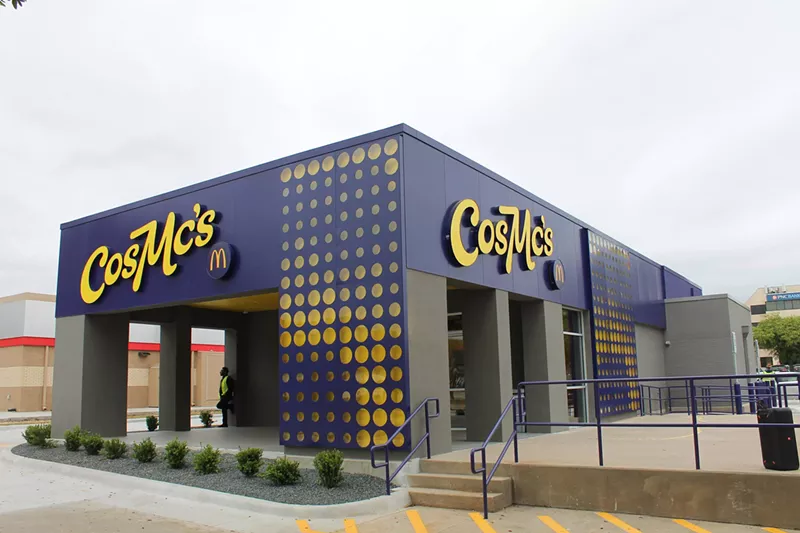 Image: Cosmc's in Dallas storefront