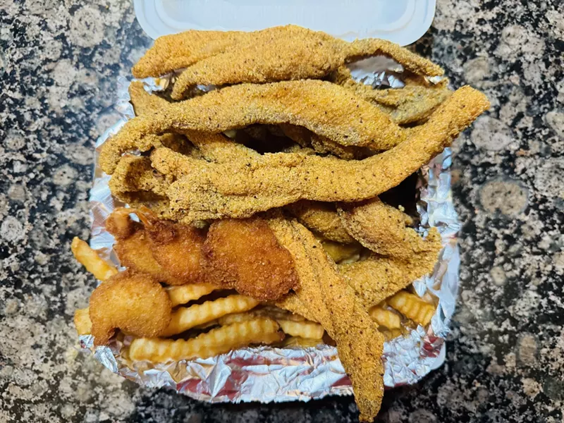 Image: To say that the portion sizes here are generous would be an understatement.