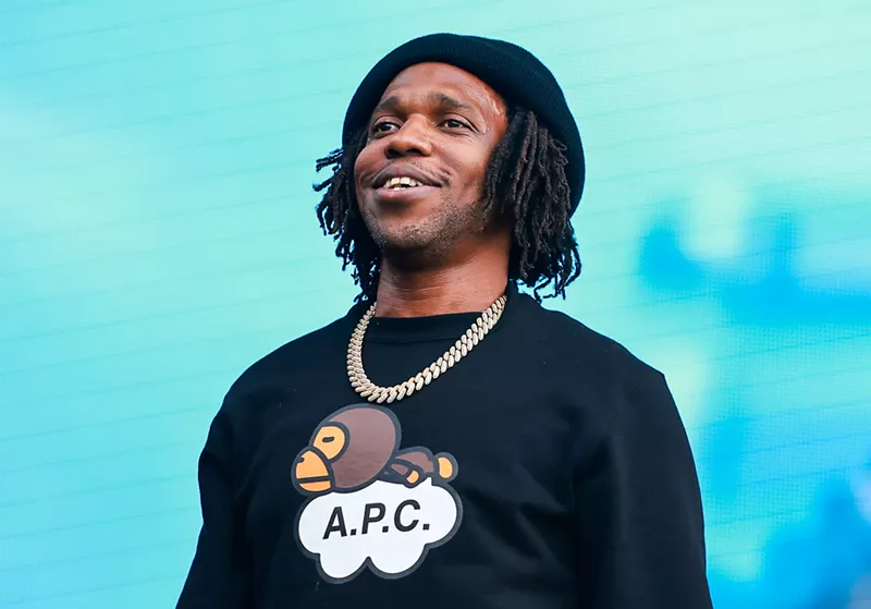 Image: Curren$y performs on stage during 2022 Rolling Loud New York at Citi Field on September 25, 2022 in New York City.