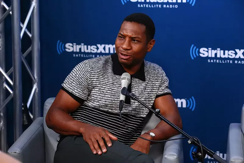 Image: Jonathan Majors has been dropped by his management company following domestic abuse charges.