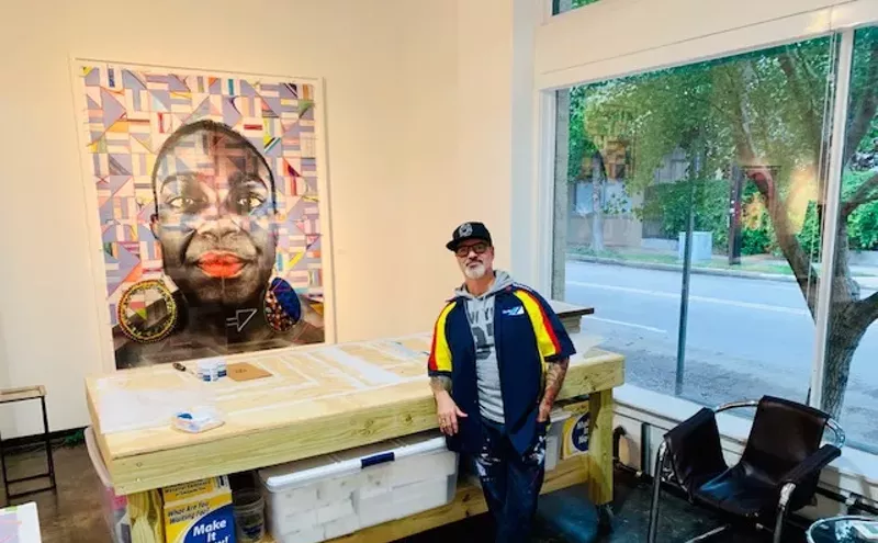 Image: Dallas Artist Joey Brock Builds Empathy