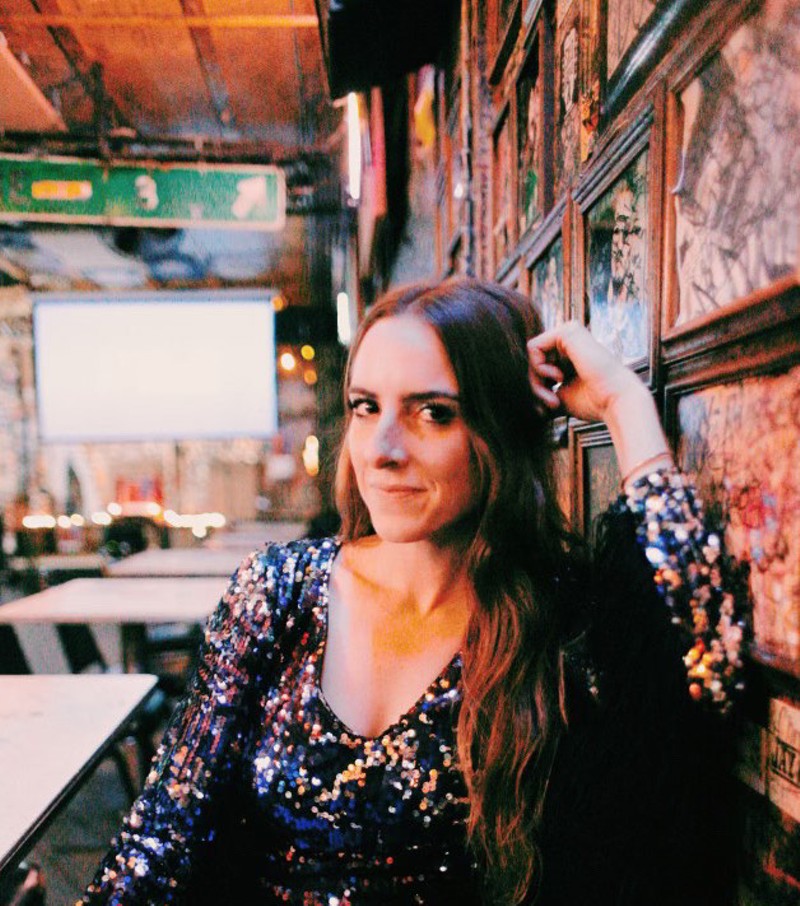 Sarah Johnson's release party is kind of a twofer deal: You can hear her new single and pick up another type of single for yourself.