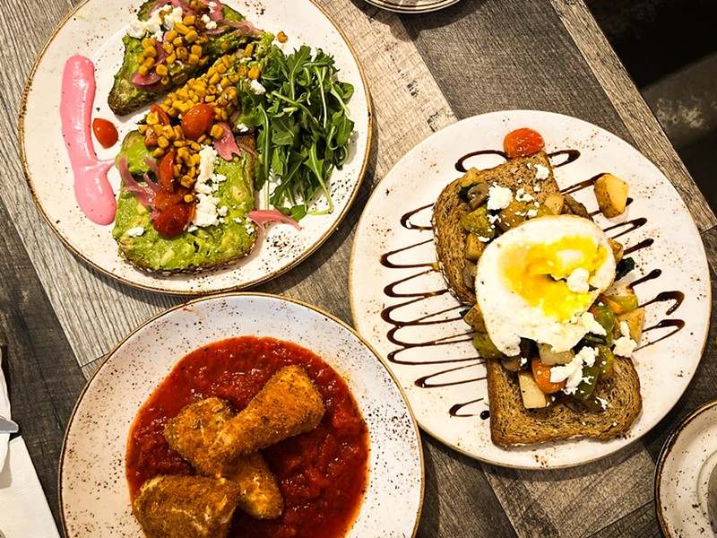 The Aussie Grind specializes in different types of toasts and Australian-fusion dishes.
