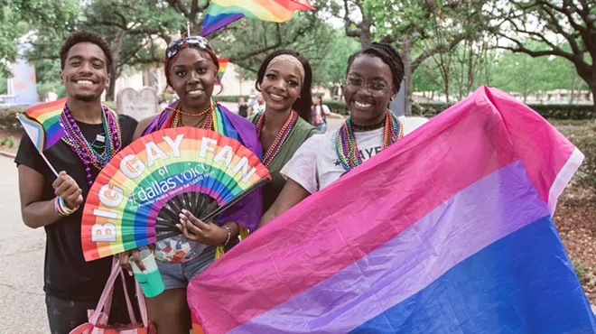 Fans of Pride Month show their support at Fair Park.