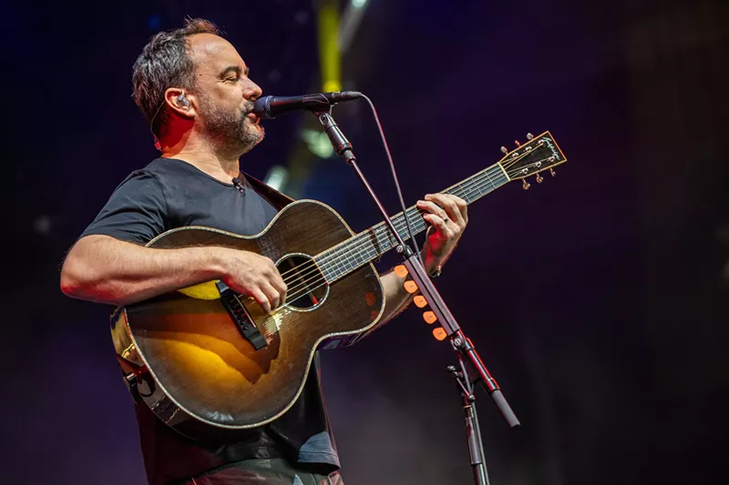 Image: The Dave Matthews Band rides again.