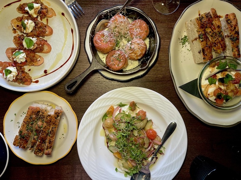 The spread at Dea is "Coastal European," a cuisine that draws influences from places like Naples, Ibiza, Palermo and Valencia.