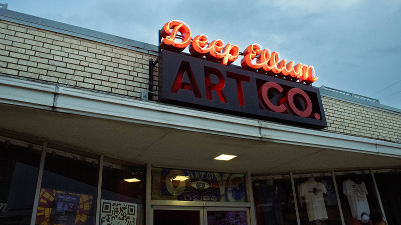 Image: A photo of a venue in Deep Ellum