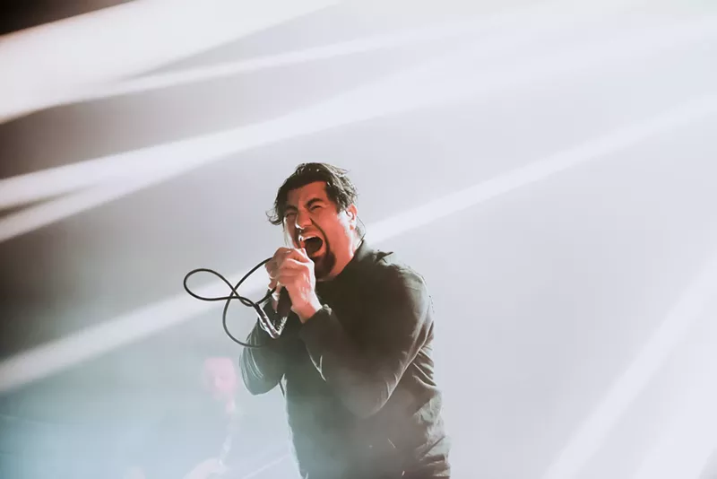 Image: Chino Moreno takes center stage The Pavilion at Toyota Music Factory, where his band Deftones rocked a sold-out house Monday night.