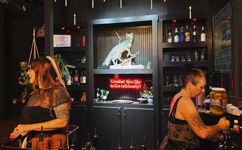 Image: Denton's Witches Gather at a Downtown Bar, the Hemlock Fox