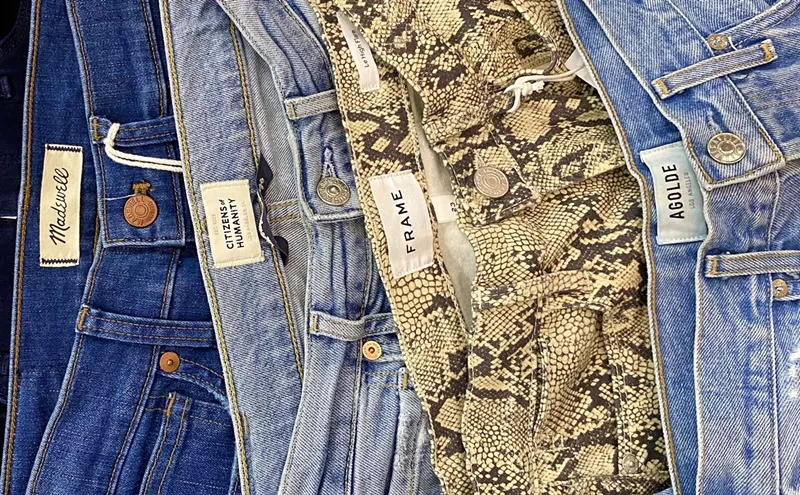 Image: Designer Discounts are the Secret of 'Denim Whisperers' at this Underrated Consignment Shop