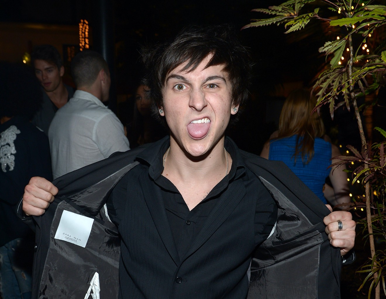 Garland native Mitchel Musso, pictured here at  a Hollywood Roosevelt Hotel party in 2012, was busted this week in Rockwall.