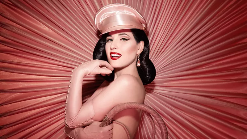 Image: Dita Von Teese didn't invent burlesque, but she truly perfected it.